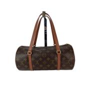 Pre-owned Canvas louis-vuitton-bags Louis Vuitton Vintage , Brown , Da...