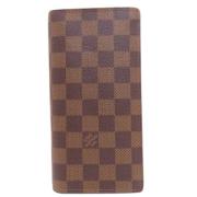 Pre-owned Canvas wallets Louis Vuitton Vintage , Brown , Dames