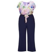 Materiaal Mix Jumpsuit Swing , Multicolor , Dames