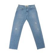 Denim Jeans voor Mannen Roy Roger's , Blue , Heren