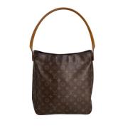 Pre-owned Canvas louis-vuitton-bags Louis Vuitton Vintage , Brown , Da...