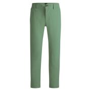 Tapered Chino Broek Boss Orange , Green , Heren