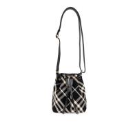 Schoudertas in emmerstijl Burberry , Black , Dames