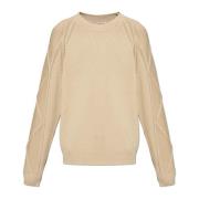 Katoenen trui met logo Kenzo , Beige , Heren