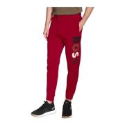 Casual Sweatpants Hugo Boss , Red , Heren