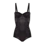 Zijden bodysuit Dolce & Gabbana , Black , Dames