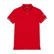 Rode Polo Shirt Urban Stijl Colmar , Red , Heren