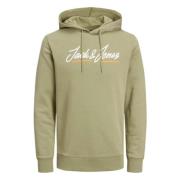 Tons Hoodie Jack & Jones , Green , Heren