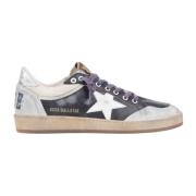 Eclipse Beige White Ice Ballstar Sneakers Golden Goose , Multicolor , ...