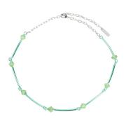 Groene Spark Ketting Halsketting Hugo Kreit , Green , Dames