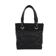 Pre-owned Fabric chanel-bags Chanel Vintage , Black , Dames