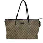 Pre-owned Plastic totes Gucci Vintage , Brown , Dames