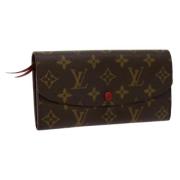 Pre-owned Canvas wallets Louis Vuitton Vintage , Brown , Dames