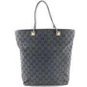 Pre-owned Canvas gucci-bags Gucci Vintage , Black , Dames