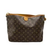 Pre-owned Canvas louis-vuitton-bags Louis Vuitton Vintage , Brown , Da...