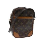 Pre-owned Canvas louis-vuitton-bags Louis Vuitton Vintage , Brown , Da...