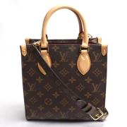 Pre-owned Fabric louis-vuitton-bags Louis Vuitton Vintage , Brown , Da...