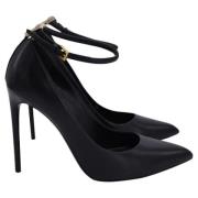 Pre-owned Leather heels Tom Ford Pre-owned , Black , Dames