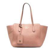 Pre-owned Leather gucci-bags Gucci Vintage , Pink , Dames