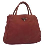 Pre-owned Nylon prada-bags Prada Vintage , Red , Dames