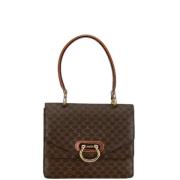 Pre-owned Canvas handbags Celine Vintage , Brown , Dames