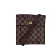 Pre-owned Leather louis-vuitton-bags Louis Vuitton Vintage , Brown , D...