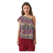 Top Tala Antik Batik , Multicolor , Dames