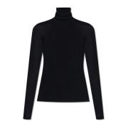 Wollen Turtleneck Saluto Max Mara , Black , Dames