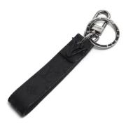 Pre-owned Leather key-holders Louis Vuitton Vintage , Black , Dames