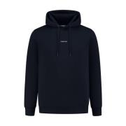 Essential Logo Hoodie Pure Path , Blue , Heren