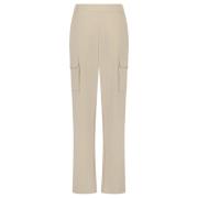 Gestreepte Hamburg Broek Nukus , Beige , Dames