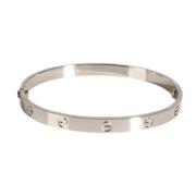 Pre-owned White Gold bracelets Cartier Vintage , Gray , Dames