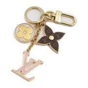 Pre-owned Metal key-holders Louis Vuitton Vintage , Yellow , Dames