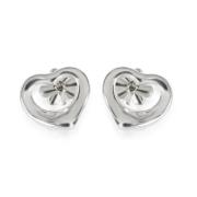 Pre-owned Metal earrings Tiffany & Co. Pre-owned , Gray , Dames