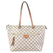 Pre-owned Canvas totes Louis Vuitton Vintage , Beige , Dames