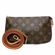 Pre-owned Canvas louis-vuitton-bags Louis Vuitton Vintage , Brown , Da...