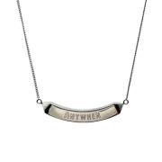 Pre-owned Metal necklaces Valentino Vintage , Gray , Dames