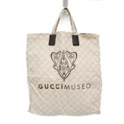 Pre-owned Fabric gucci-bags Gucci Vintage , Beige , Dames