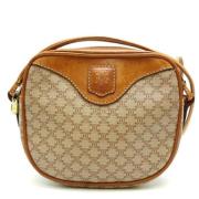 Pre-owned Leather celine-bags Celine Vintage , Beige , Dames