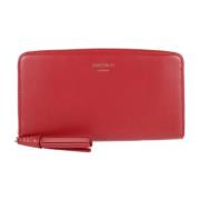 Pre-owned Leather wallets Jimmy Choo Pre-owned , Red , Dames