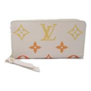 Pre-owned Leather wallets Louis Vuitton Vintage , White , Dames