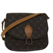 Pre-owned Canvas louis-vuitton-bags Louis Vuitton Vintage , Brown , Da...