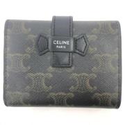 Pre-owned Canvas wallets Celine Vintage , Black , Dames