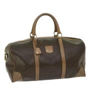 Pre-owned Leather travel-bags Celine Vintage , Brown , Dames