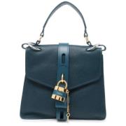 Pre-owned Leather shoulder-bags Chloé Pre-owned , Green , Dames