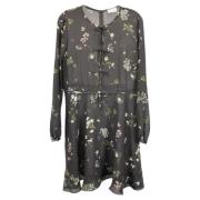 Pre-owned Silk dresses Valentino Vintage , Black , Dames