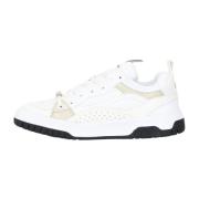 Witte Dames Casual Sneakers Herfst Winter Armani Exchange , Beige , Da...