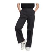 Chino Broek voor Vrouwen Adidas , Black , Dames