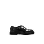 Leren schoenen met decoratieve perforatie Dolce & Gabbana , Black , He...