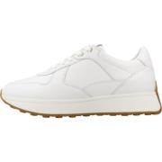 Mode Sneakers Amabel Stijl Geox , White , Dames